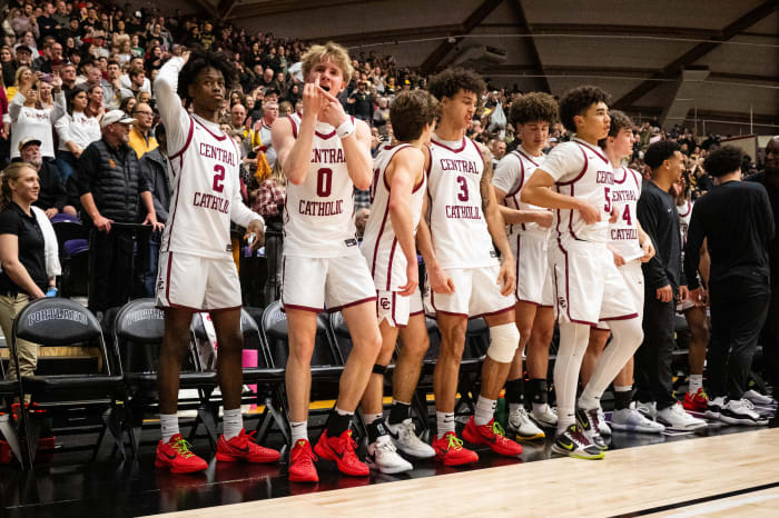 Central Catholic Roosevelt 6A Oregon boys basketball final 2024 Naji Saker-285